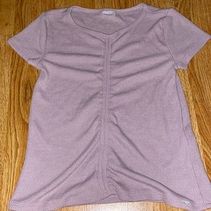 Abercrombie kids purple t shirt